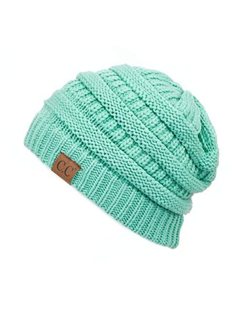 C.C Exclusives Cable Knit Beanie - Thick, Soft & Warm Chunky Beanie Hats (HAT-20A)(HAT-30)(HAT-730)