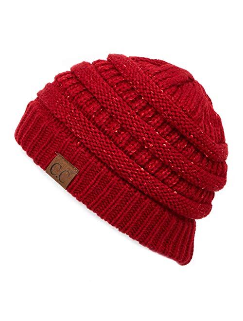 C.C Exclusives Cable Knit Beanie - Thick, Soft & Warm Chunky Beanie Hats (HAT-20A)(HAT-30)(HAT-730)