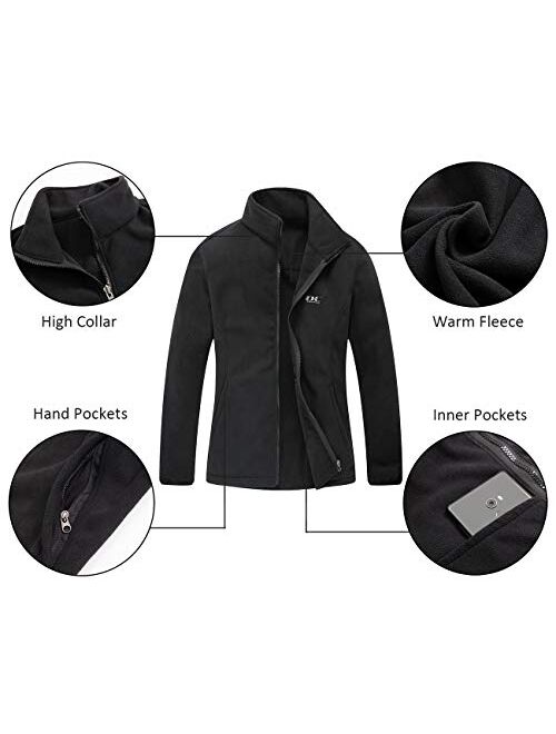 Diamond Candy Women's Winter Ski Jacket, 3-in-1 Warm Waterproof Coat with Windproof Fleece Liner