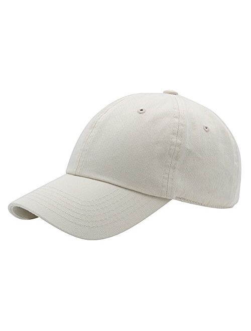 Top Level Baseball Cap Men Women-Cotton Dad Hat Plain