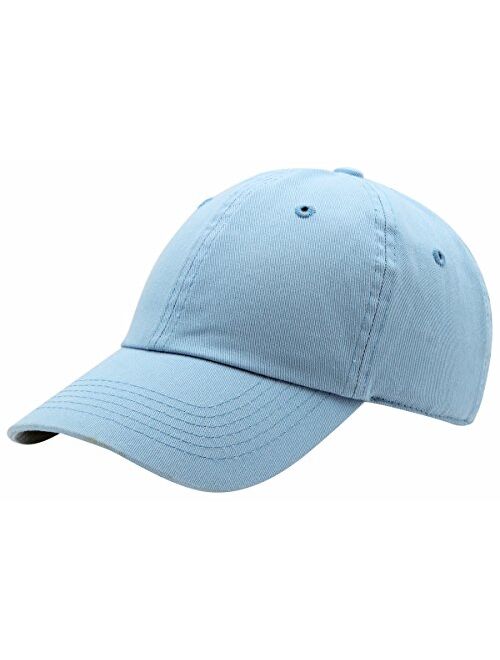 Top Level Baseball Cap Men Women-Cotton Dad Hat Plain