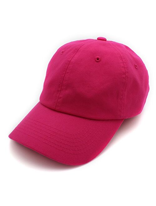 Top Level Baseball Cap Men Women-Cotton Dad Hat Plain