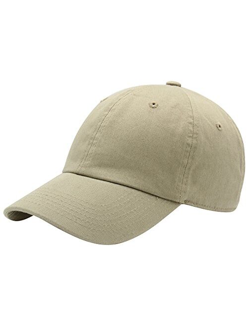 Top Level Baseball Cap Men Women-Cotton Dad Hat Plain