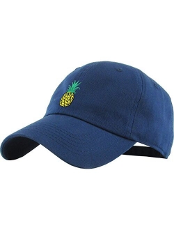 KBETHOS Pineapple Dad Hat Baseball Cap Polo Style Unconstructed