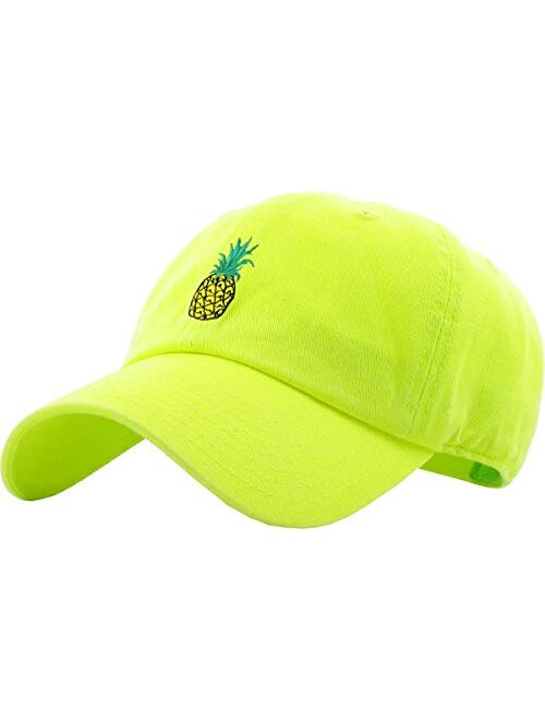 KBETHOS Pineapple Dad Hat Baseball Cap Polo Style Unconstructed