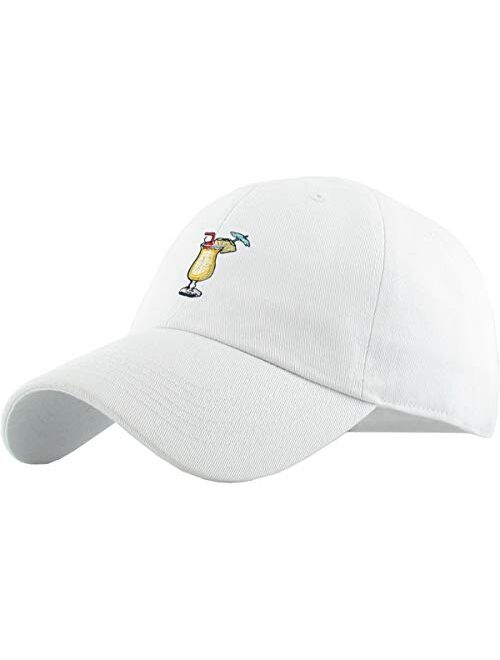 KBETHOS Pineapple Dad Hat Baseball Cap Polo Style Unconstructed