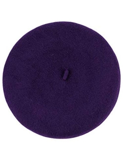 NYFASHION101 French Style Lightweight Casual Classic Solid Color Wool Beret