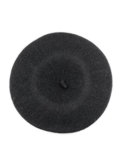 NYFASHION101 French Style Lightweight Casual Classic Solid Color Wool Beret