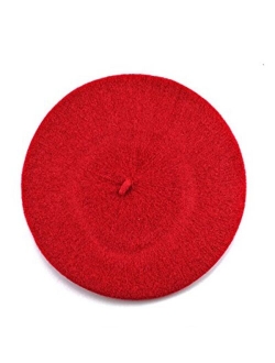 NYFASHION101 French Style Lightweight Casual Classic Solid Color Wool Beret