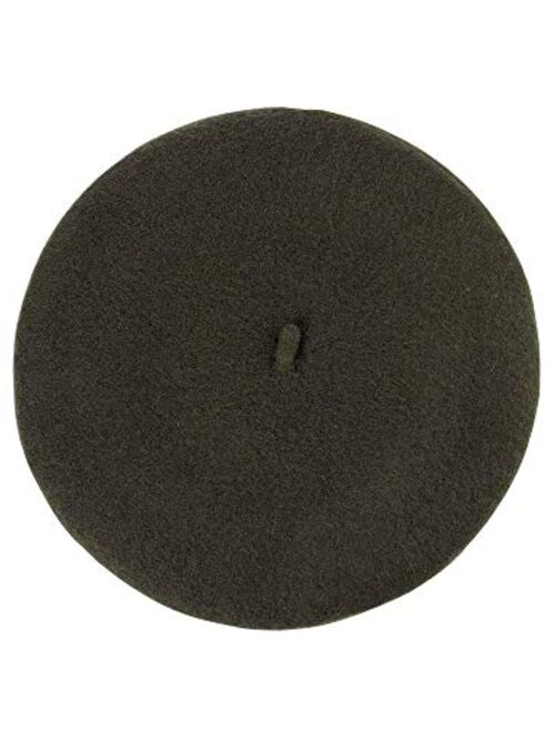 NYFASHION101 French Style Lightweight Casual Classic Solid Color Wool Beret