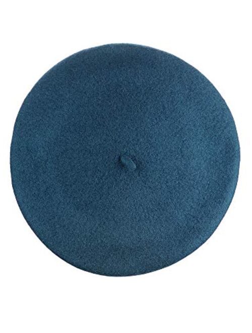 NYFASHION101 French Style Lightweight Casual Classic Solid Color Wool Beret