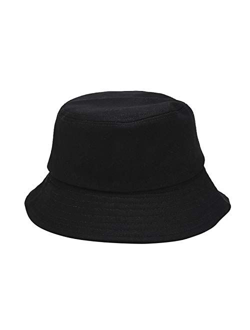 Ruinono Unise Hat Summer Travel Bucket Beach Sun Hat Smile Face Visor