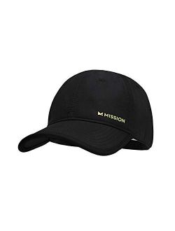 MISSION Cooling Performance Hat- Unisex Baseball Cap, Cools When Wet