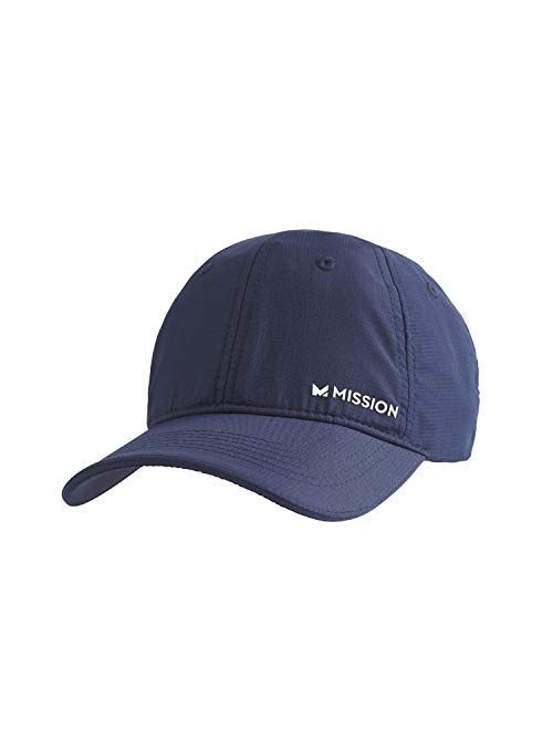 MISSION Cooling Performance Hat- Unisex Baseball Cap, Cools When Wet