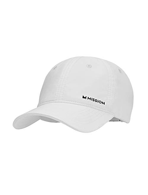 MISSION Cooling Performance Hat- Unisex Baseball Cap, Cools When Wet