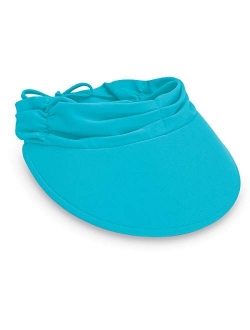 Womens Aqua Sun Visor Ultra-Lightweight, Ready for Adventure, Designed in Australia