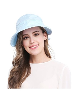 Wide Large Brim Sun Hat Summer UV Protection Thin Hat 2 in 1 Beach Sun Hat