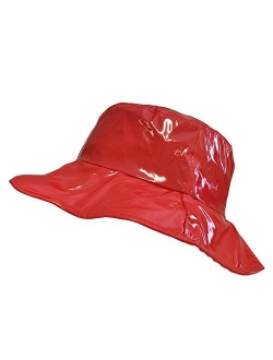 TOUTACOO, Wide-Brimmed Vinyl Rain Hat