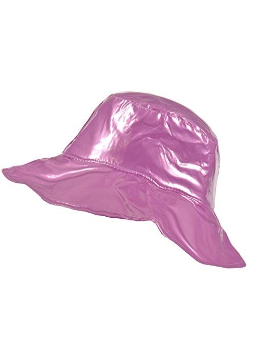 TOUTACOO, Wide-Brimmed Vinyl Rain Hat