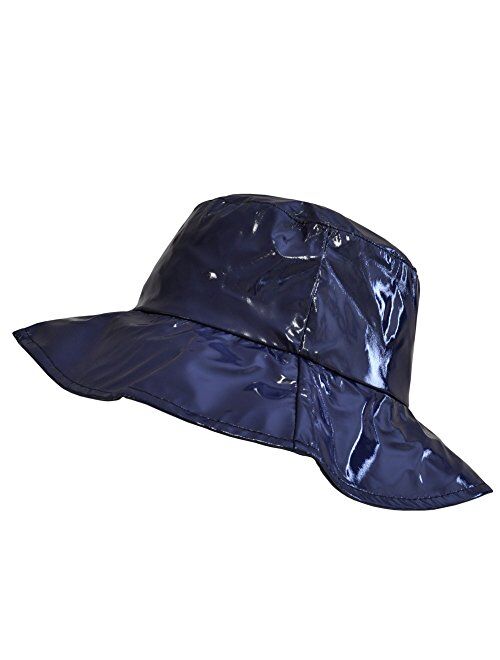 TOUTACOO, Wide-Brimmed Vinyl Rain Hat