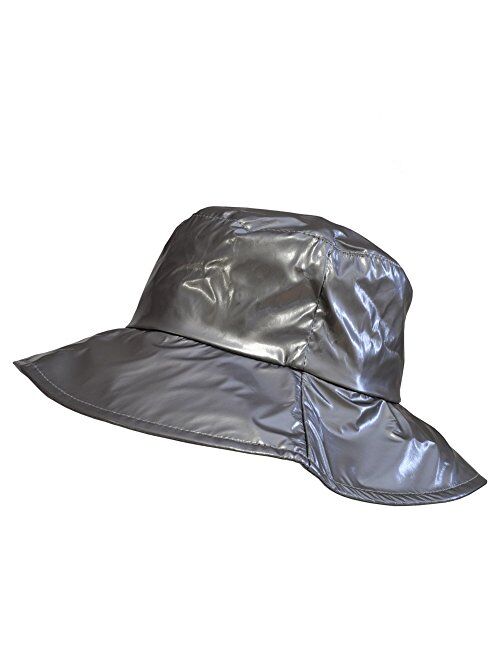 TOUTACOO, Wide-Brimmed Vinyl Rain Hat