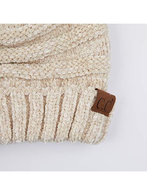 C.C Hatsandscarf Exclusives Unisex Beanie Oversized Slouchy Cable Knit Beanie (HAT-100)