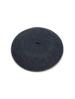 ICSTH French Beret - Wool Solid Color Womens Beanie Cap Hat