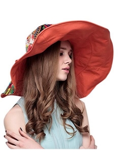 HAPEE Large Wide Brim Sun Hat for Women,Summer Hats for Beach Garding,Floppy