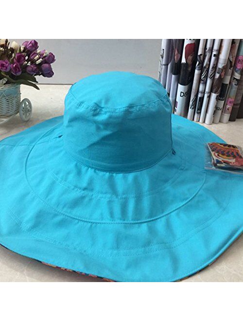 HAPEE Large Wide Brim Sun Hat for Women,Summer Hats for Beach Garding,Floppy