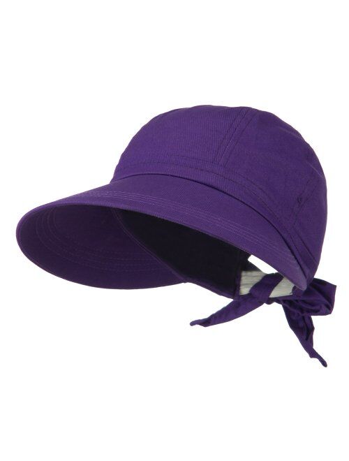 JFH Women's Classic Quintessential Sun Wide Visor Golf Hat