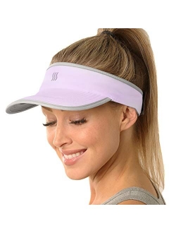 SAAKA Super Absorbent Visor for Women. Premium Packaging. Running, Tennis, Golf & All Sports. Soft, Lightweight & Adjustable.