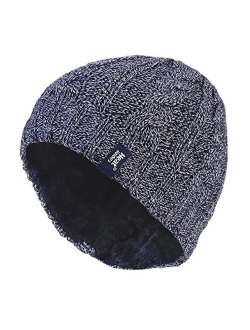 HEAT HOLDERS - Women's Thermal Fleece Cable Knit Winter Hat 3.4 Tog - One Size