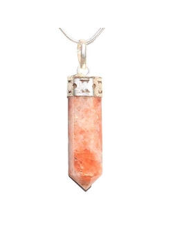 CHARGED Natural Himalayan Gemstone Crystal Perfect Pendant + 20