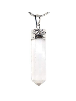 CHARGED Natural Himalayan Gemstone Crystal Perfect Pendant + 20