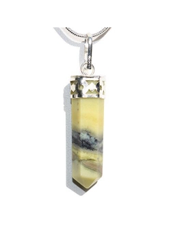 CHARGED Natural Himalayan Gemstone Crystal Perfect Pendant + 20