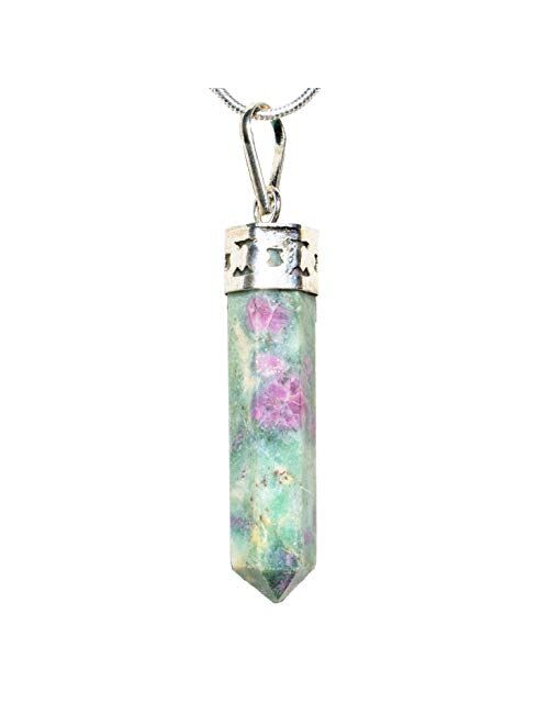 CHARGED Natural Himalayan Gemstone Crystal Perfect Pendant + 20