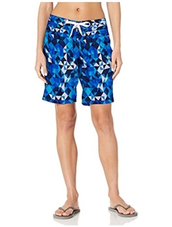 Women's Marina UPF 50  Active Swim Board Short (Reg & Plus Sizes)