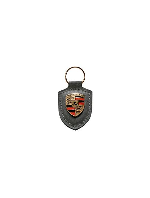 Porsche Genuine Key Chain Ring Vehicle Keys Crest Keyfob