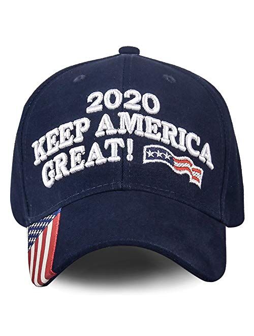 Donald Trump 2020 Hat Keep America Great Embroidered MAGA USA Adjustable Baseball Cap