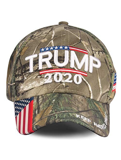 Donald Trump 2020 Hat Keep America Great Embroidered MAGA USA Adjustable Baseball Cap