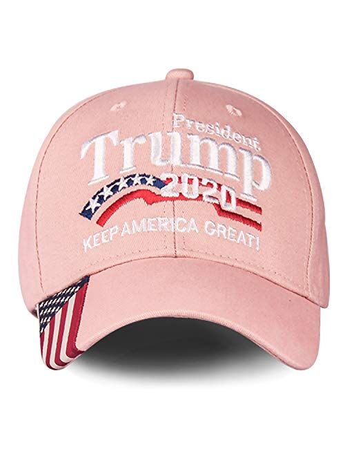 Donald Trump 2020 Hat Keep America Great Embroidered MAGA USA Adjustable Baseball Cap