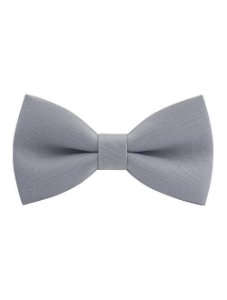 Classic Pre-Tied Bow Tie Formal Solid Tuxedo for Adults & Children, by Bow Tie House