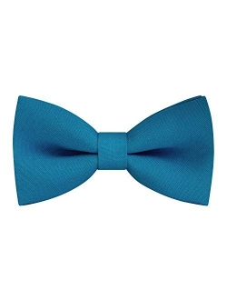 Classic Pre-Tied Bow Tie Formal Solid Tuxedo for Adults & Children, by Bow Tie House