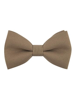 Classic Pre-Tied Bow Tie Formal Solid Tuxedo for Adults & Children, by Bow Tie House