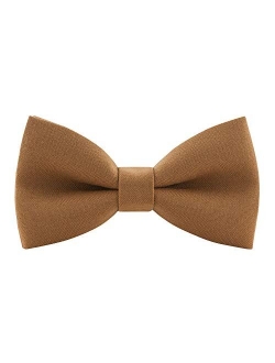 Classic Pre-Tied Bow Tie Formal Solid Tuxedo for Adults & Children, by Bow Tie House