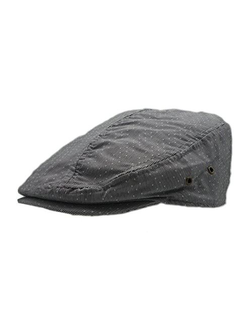 Wonderful Fashion Men's Herringbone Wool Tweed Newsboy IVY Cabbie Driving Hat