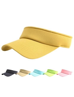 HH HOFNEN Sports Sun Visor Hats Twill Cotton Ball Caps for Men Women Adults Kids