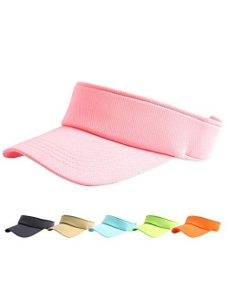 HH HOFNEN Sports Sun Visor Hats Twill Cotton Ball Caps for Men Women Adults Kids