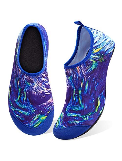 JOINFREE Women's Men's Kid Summer Water Shoes Barefoot Shoe Quick Dry Aqua Socks Yoga