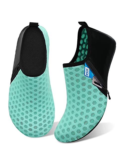 JOINFREE Women's Men's Kid Summer Water Shoes Barefoot Shoe Quick Dry Aqua Socks Yoga